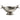 Stag Nickel Finish Punch Bowl – Decorative Metal Centrepiece with Deer Head Handles