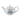 Pretty Things 1300ml Teapot - 'There Is Always Time for Tea'