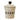 Broadway Coffee Canister – Art Deco Dolomite Kitchen Storage Jar with Lid