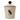 Broadway Sugar Canister – Art Deco Dolomite Kitchen Storage Jar with Lid