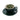 Bali Dark Green Porcelain Cup & Saucer – Glazed Finish with Tropical Leaf Design