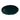 Bali Dark Green Porcelain Dinner Plate – Glazed Finish with Embossed Tropical Leaf