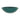 Bali Dark Green Porcelain Soup Bowl – Glazed Finish with Botanical Embossing