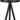 Rabanne Slatted Black Wood Tripod Table Lamp – 62cm
