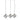 Alessio Matt Black Metal 3 Cube Pendant
