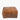 Matteo Tan Leather Square Pouffe – Natural Leather Footstool or Seat 60x60cm