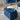 Seraphina Sapphire Blue Velvet Buttoned Rectangular Ottoman - Pacific Lifestyle