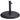 Piemonte Black Concrete Parasol Base – 15kg of Stylish Stability
