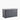 Rhode Island Large Galvanised Steel Cushion Box – Black