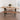 Live Edge Collection Bench – Acacia Wood with Grey Metal Cross Legs