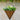 Outdoor Hanging Wired Netted Cone Planter – Brown Finish