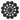 Black Discs Design Wall Clock