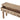 Copgrove Collection 3 Drawer Console – Washed Wood with Black Iron Handles