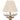 Stonewashed Stag Head Table Lamp with Linen Shade
