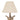 Stonewashed Marching Hares Table Lamp with Linen Shade