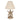 Stonewashed Marching Hares Table Lamp with Linen Shade