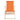 Stellan Orange Deck Chair – Adjustable Foldable Hardwood Lounger