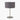 Elin Table Lamp – Brushed Silver & Steel Grey