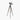 Pacific Lifestyle Hereford Grey Wood and Metal Tripod Floor Lamp