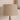 Milos 25cm Natural Linen Tapered Lampshade – Rustic Open Weave Jute Shade