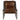 Anderson Brown Leather Cushioned Lounge Chair