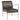 Anderson Grey Leather Lounge Chair