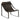 Anderson Deep Brown Leather Sling Chair