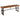 Murri Acacia Wood Bench – Solid Hardwood with Wagon Wheel Detail