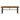 Murri Acacia Wood Bench – Solid Hardwood with Wagon Wheel Detail