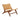 Reginald Teak Wood & Natural Rattan Lounge Chair – Wide, Low-Profile Seating