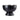 Black Hammered Champagne Bowl – Stainless Steel with Footed Base