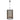Hampstead Black Finish Large Pendant Light with Hints of Gold
