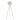 Prisma White & Silver Finish Floor Lamp – Geometric Steel Shade with Tripod Base