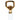 Omari White Marble Bottle Opener – Gold Finish Top and Inlay