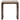 Surya Bamboo Inlay Side Table – Square Natural Accent Table 45cm