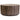Surya Bamboo Inlay Round Coffee Table – Natural Sunburst Design 90cm