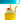 Milkshake Table Lamp with Blue Shade – Retro Yellow Base With Blue Shade