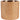 Rattan Dusky Gold Champagne Cooler – Double-Walled Brass Finish Wine Chiller