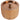 Rattan Dusky Gold Ice Bucket with Lid – Double-Walled Brass Finish Barware