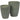 Luca Reactive Glaze Ceramic Planter – Mediterranean Green (44cm)