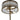Rupert Floor Lamp – Antique Brass & Glass Rods