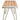 Alfred Teak Wood Industrial Bench – Slatted Dining & Entryway Seating with Iron Legs (140cm)