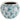 Rustic Planter Ophelia Small – Terracotta & Teal – Grand Illusions
