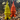 Bright Orange "Heart Hands" Gnome – Halloween Edition