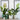 Kew Gardens Stoneware Meadow Planter Ivory - 24cm