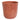 Kew Gardens Embossed Fern Rust Planter - H21cm x D23cm