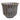 Kew Gardens Fluted Tulip Mocha Planter - H26cm x D32cm