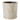 Kew Gardens Reactive Glaze Ivory Planter - H18cm x D19cm