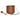 Kew Gardens Small Matte Copper Hanging Planter with Hook - 14cm
