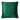 Paoletti Palmeria Quilted Velvet Cushion with Rich Feather Filling – Emerald Green, 60cm x 60cm